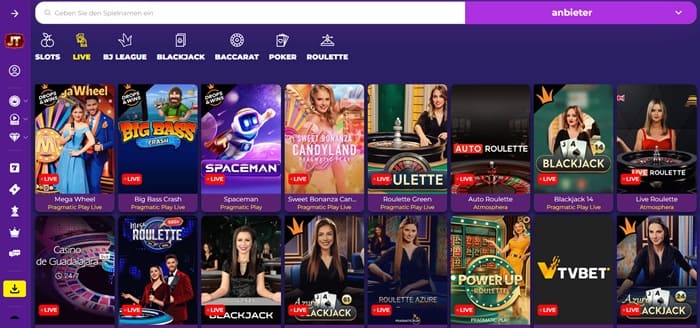 jacktop live casino