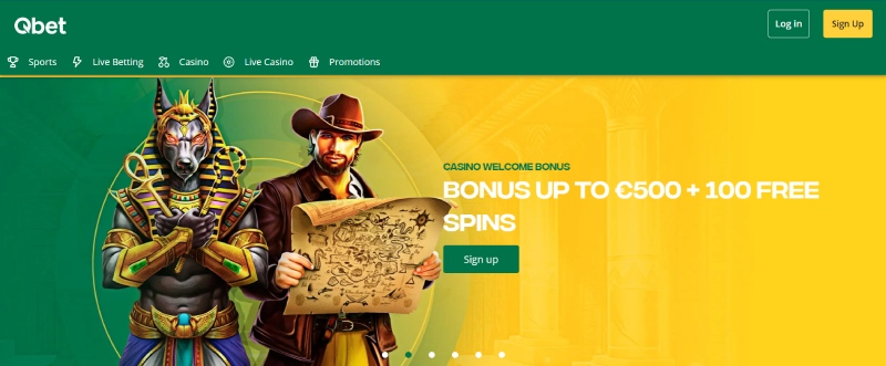 Qbet casino website