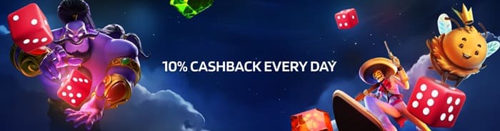 Reddice casino dagelijkse cashback bonus