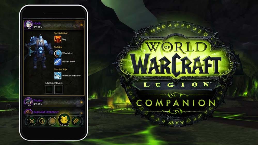 world of warcraft companion app