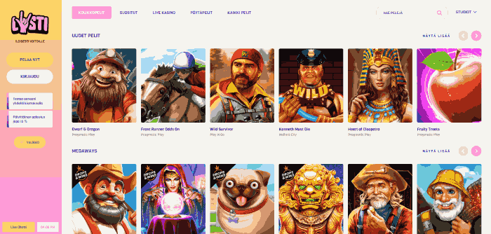 Pelaa verovapaalla kasinolla.