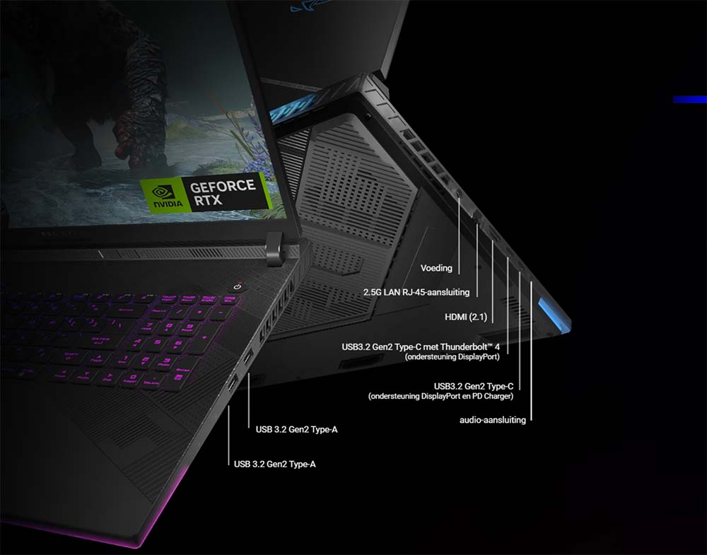 ROG Strix Scar 18 - Connectivity