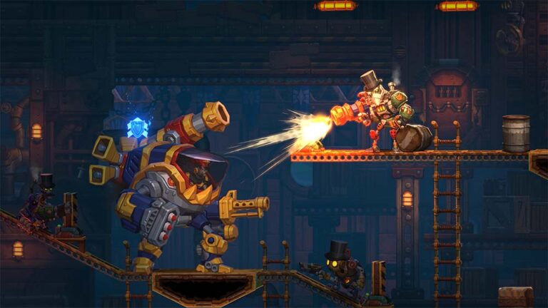 Uitgebreide gameplaybeelden getoond van de turn based shooter SteamWorld Heist II