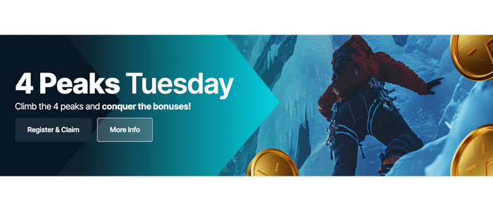 4 peaks tuesday luckymax