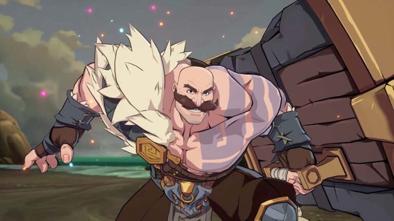 Braum The Heart of the Freljord, wordt speelbaar in de League of Legends fighting game 2XKO