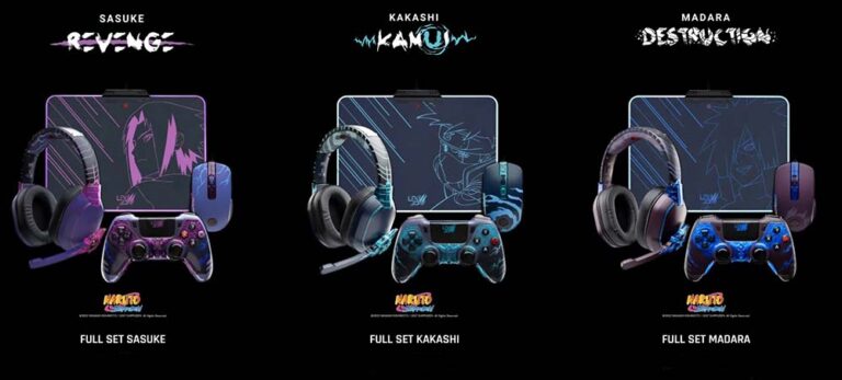 Lexip kondigt coole officieel gelicenceerde Naruto Shippuden PC accessories aan