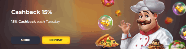 cashbackbonus bij Playmoola Casino