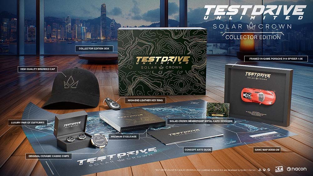 Test Drive Unlimited Solar Crown Collectors Edition