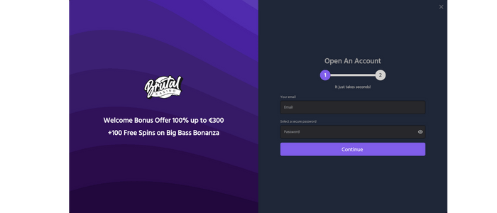 Brutal casino Registreer Je Account