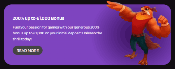 Welkomaanbieding:  bij Punterz casino online
