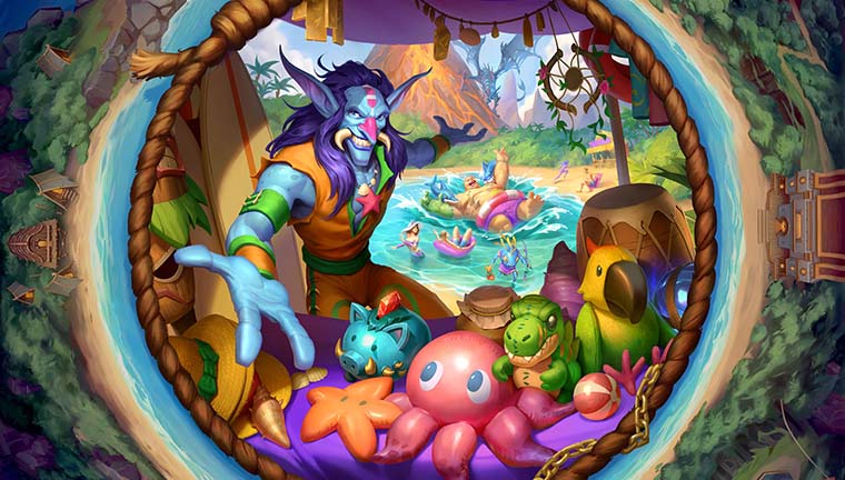 Hearthstone Battlegrounds seizoen 8 draait om magische trinkets