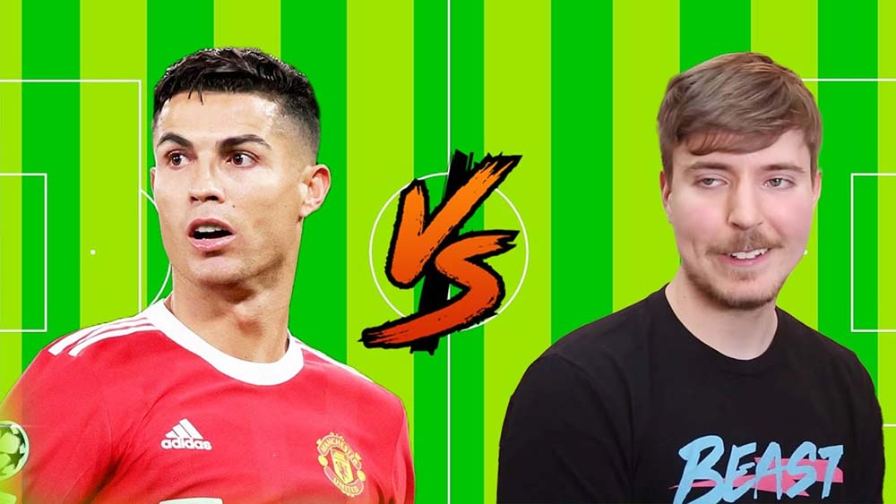 Mrbeast en Ronaldo