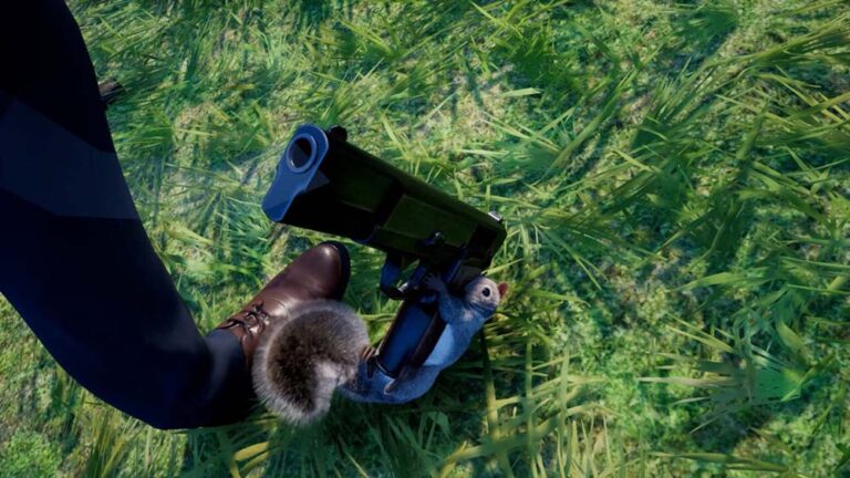 Bizarre game Squirrel with a Gun komt ook naar de consoles