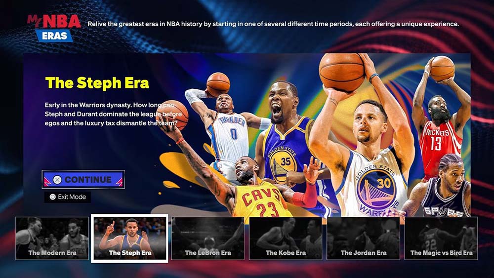NBA 2K25 Step Era