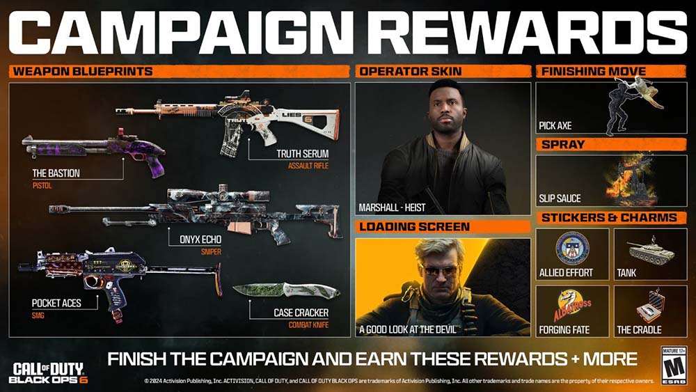 Black Ops 6 Story Rewards