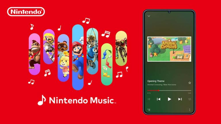 Luister naar je favoriete tracks met de muziekapp van Nintendo voor Android en iOS