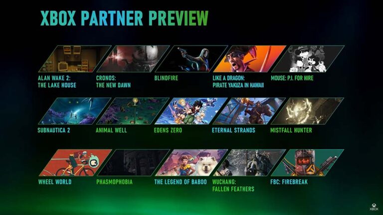 Voor het geval je het gemist hebt, de hoogtepunten van de Xbox Partner Preview-presentatie van oktober 2024