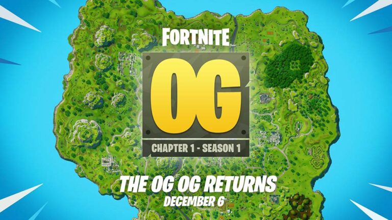 Fortnite keert terug naar hoe het allemaal begon met een permanente OG-modus