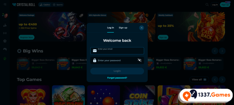  Inloggen op je account bij casino