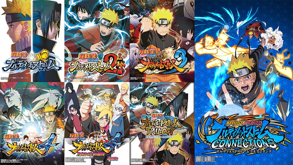 Naruto Storm Series All Games