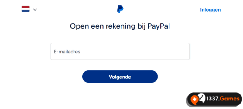 registreren bij paypal casino