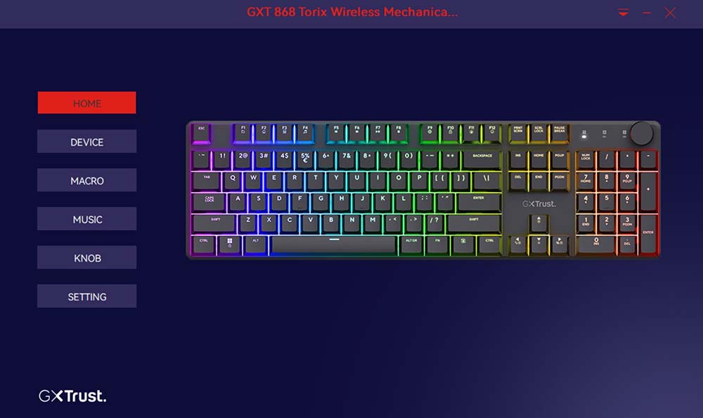 Trust GXT 866 Torix Software
