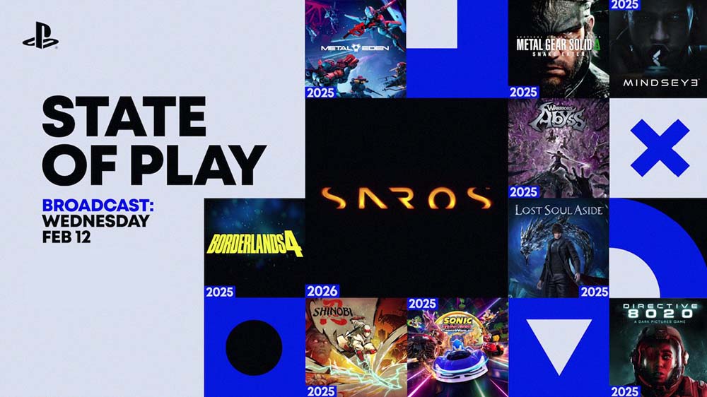 State of Play Aankondigingen feb 2025