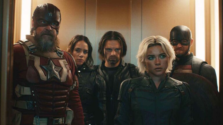 Het gevecht tegen de krachtige Sentry in de Super Bowl trailer van Marvel Studios Thunderbolts