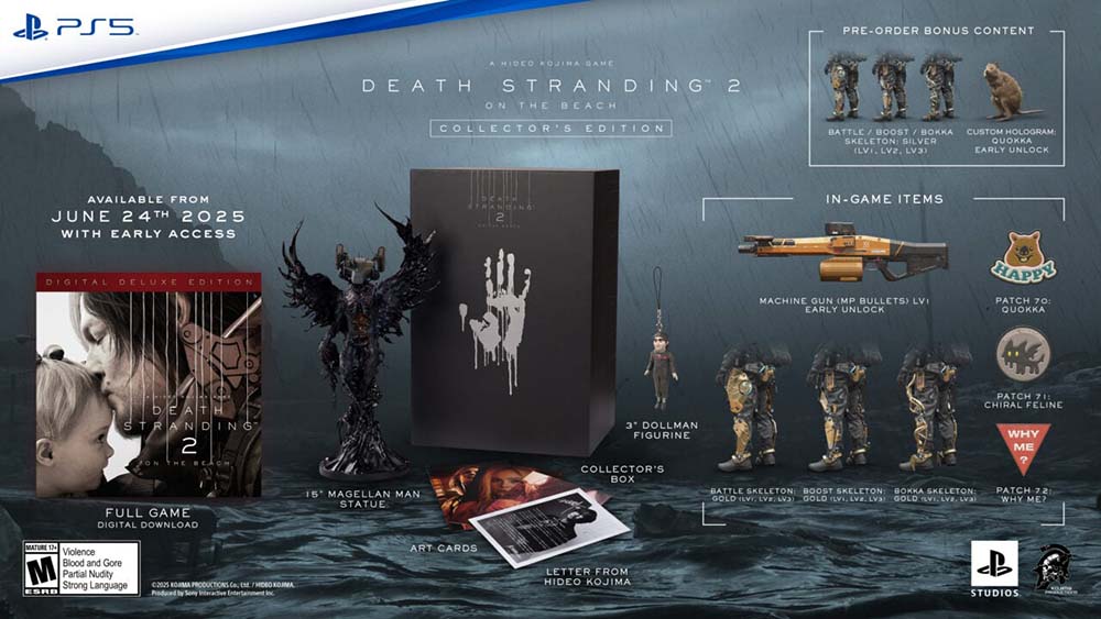 Death Stranding 2 On the Beach Collector's Edition