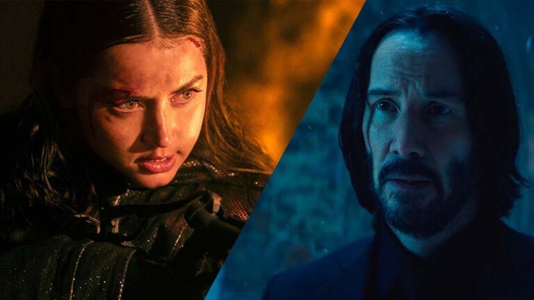 Ana de Armas tegen Keanu Reeves in de nieuwe trailer van John Wick spin-off Ballerina 