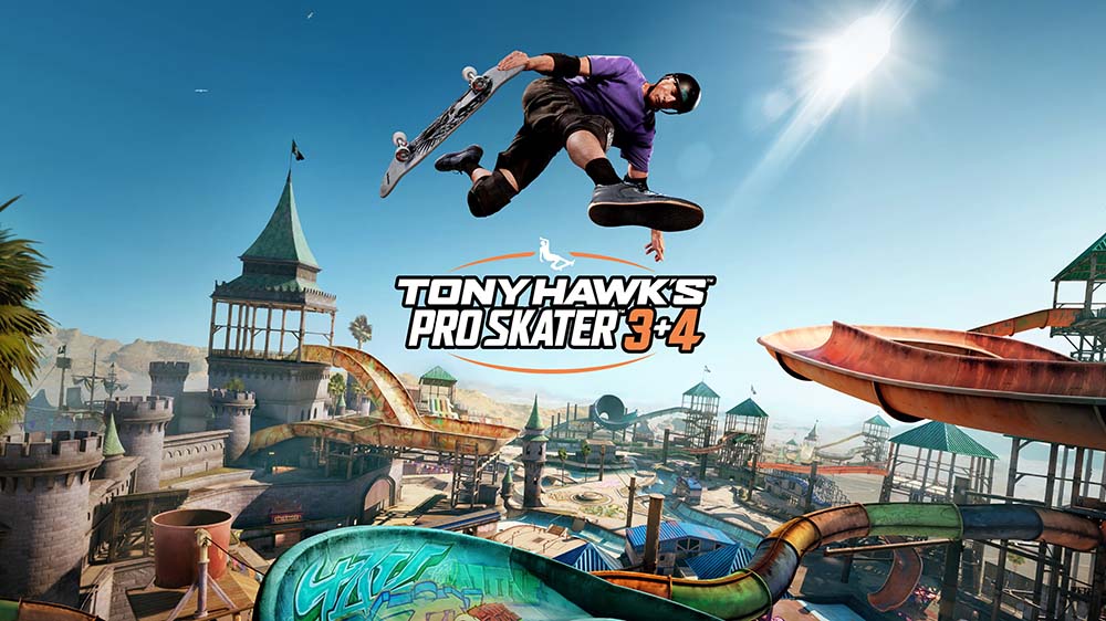 Tony Hawk's Pro Skater 3 + 4 Key Art