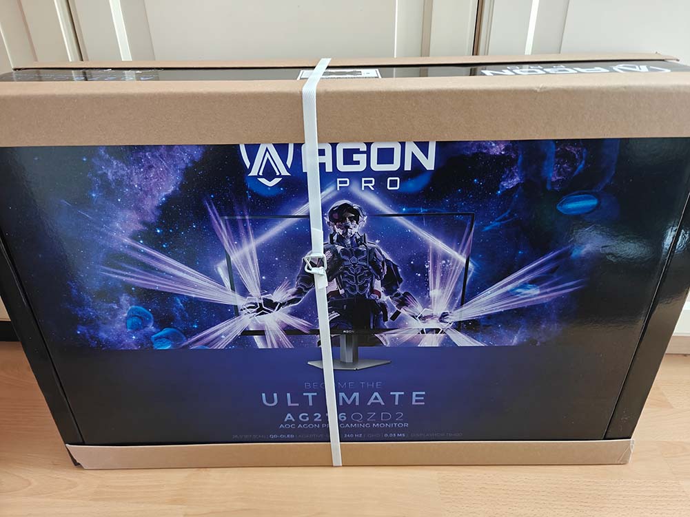 AOC AGON PRO AG276QZD2 Doos