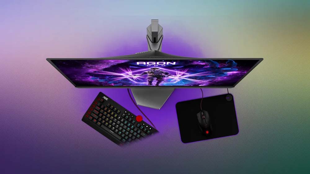AOC AGON PRO AG276QZD2 Randapparatuur aangesloten