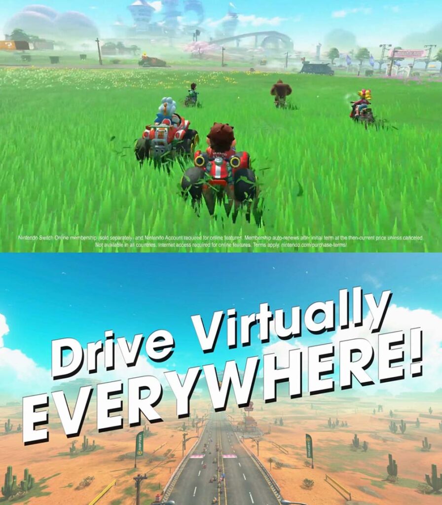 Mario Kart World free roam