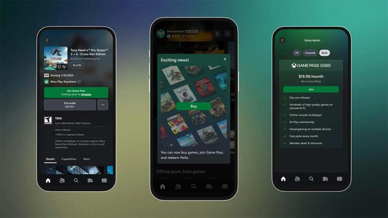 Microsoft gaat videogames verkopen via de Xbox mobile-applicatie