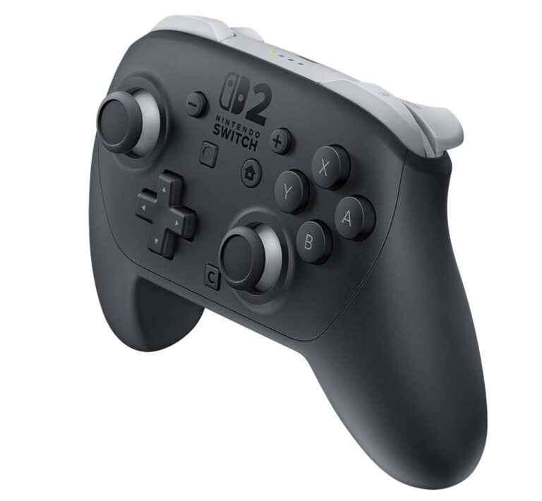 De Nintendo Switch 2 Pro-controller gaat even lang mee als het voorgaand model en er is nog een extra feature