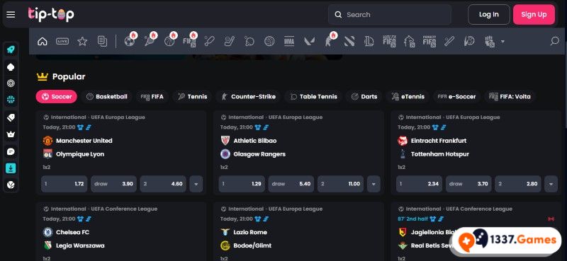 TipTopBet sportmarkten NL