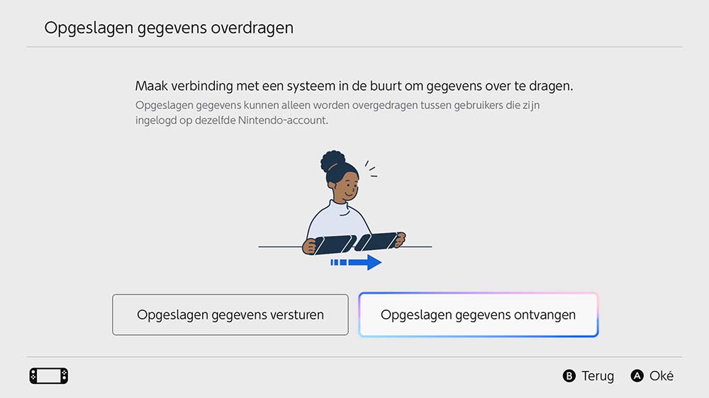 Nintendo Switch 2 Gegevens overzetten