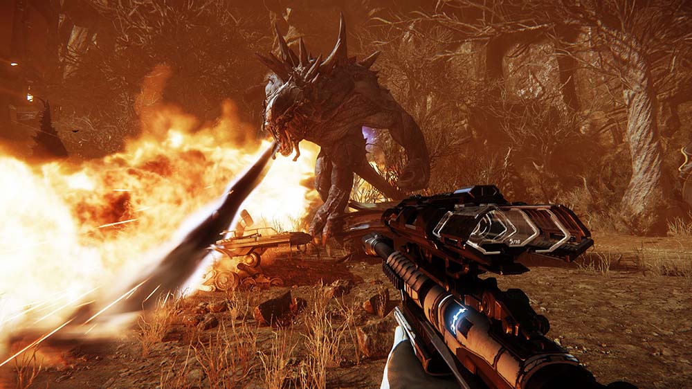 Evolve gameplay