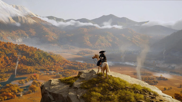 Speelduur van Ghost of Yotei is ongeveer even lang als Ghost of Tsushima