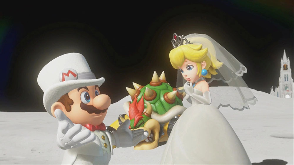 Mario en Peach