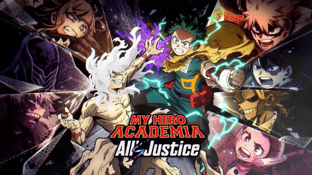 My Hero Academia All's Justice Key art