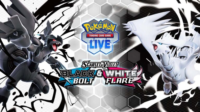Pokémon TCG-uitbreiding Scarlet & Violet—Black Bolt en Scarlet & Violet—White Flare zijn nu verkrijgbaar