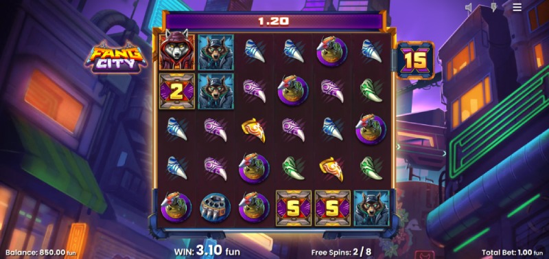 Fang City slot - Push Gaming