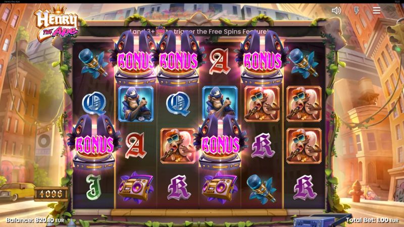 Henry the Ape slot - Push Gaming