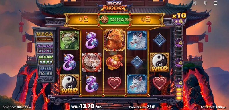 Iron Phoenix slot - Push Gaming