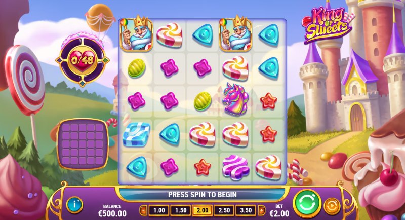 King of Sweets slot - Play'n GO