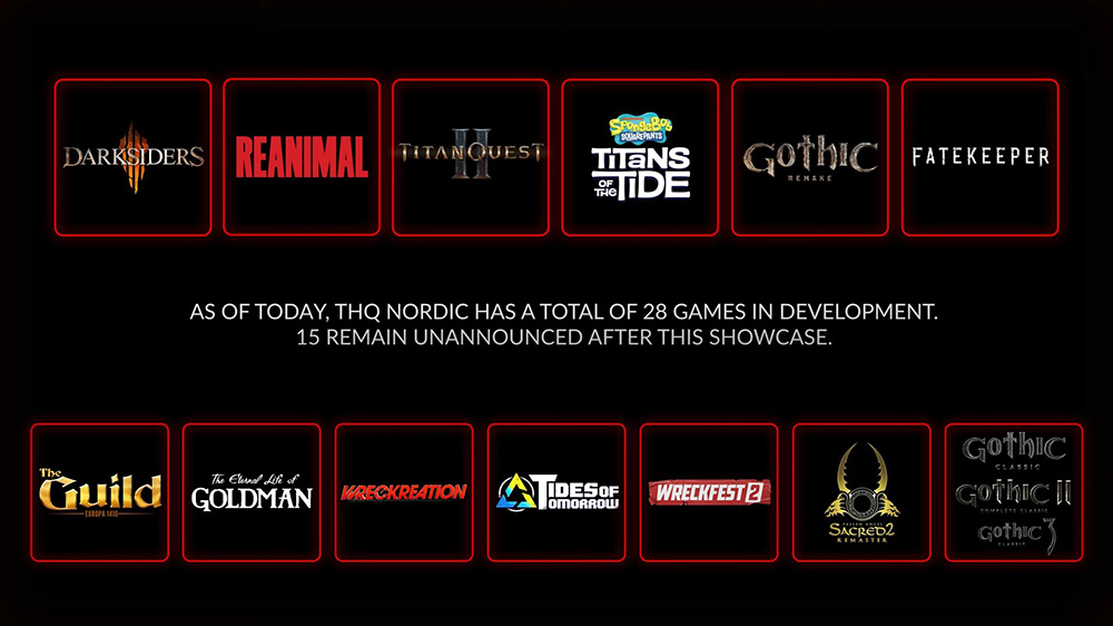 THQ Nordic Games in ontwikkeling