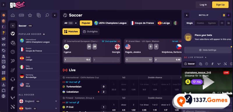 Wedden op voetbal zonder ID