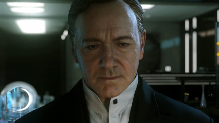 Acteur Kevin Spacey gedroeg zich “een beetje vreemd” op de set van Call of Duty: Advanced Warfare